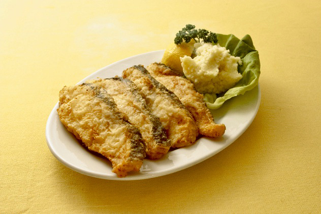Deep Fried Cod (Bakaliaros Tiganitos)